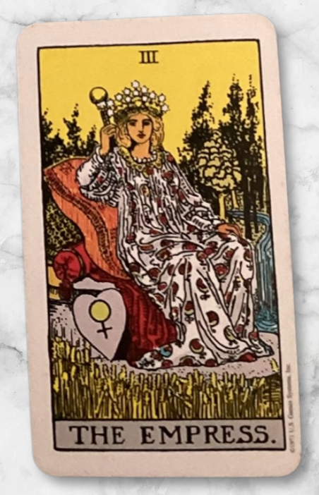 Tarot Card, The Empress, tarot manifest goal