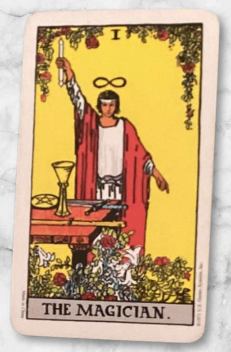 Tarot Card, The Magician, tarot manifest goal