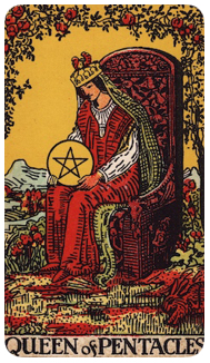 The Queen of Pentacles