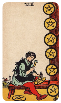Eight of Pentacles