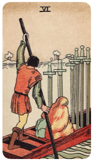 The Six of Swords