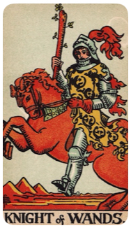 Knight of wands