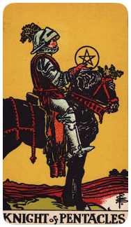 The Knight of Pentacles