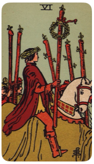 The Six of Wands