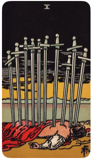 The Ten of Swords